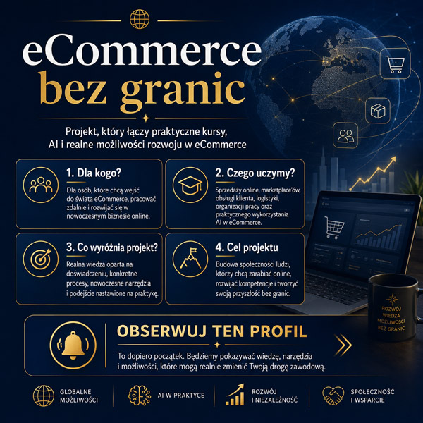 Projekt eCommerce Bez Granic - co to jest